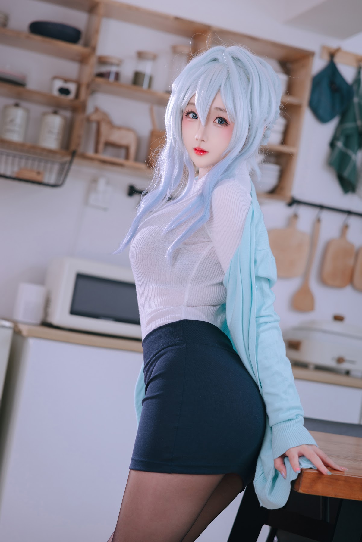 Coser@日奈娇 – 未亡人雪女 - P149