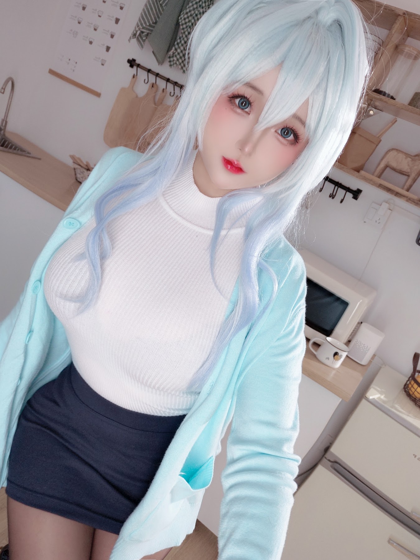 Coser@日奈娇 – 未亡人雪女 - P39