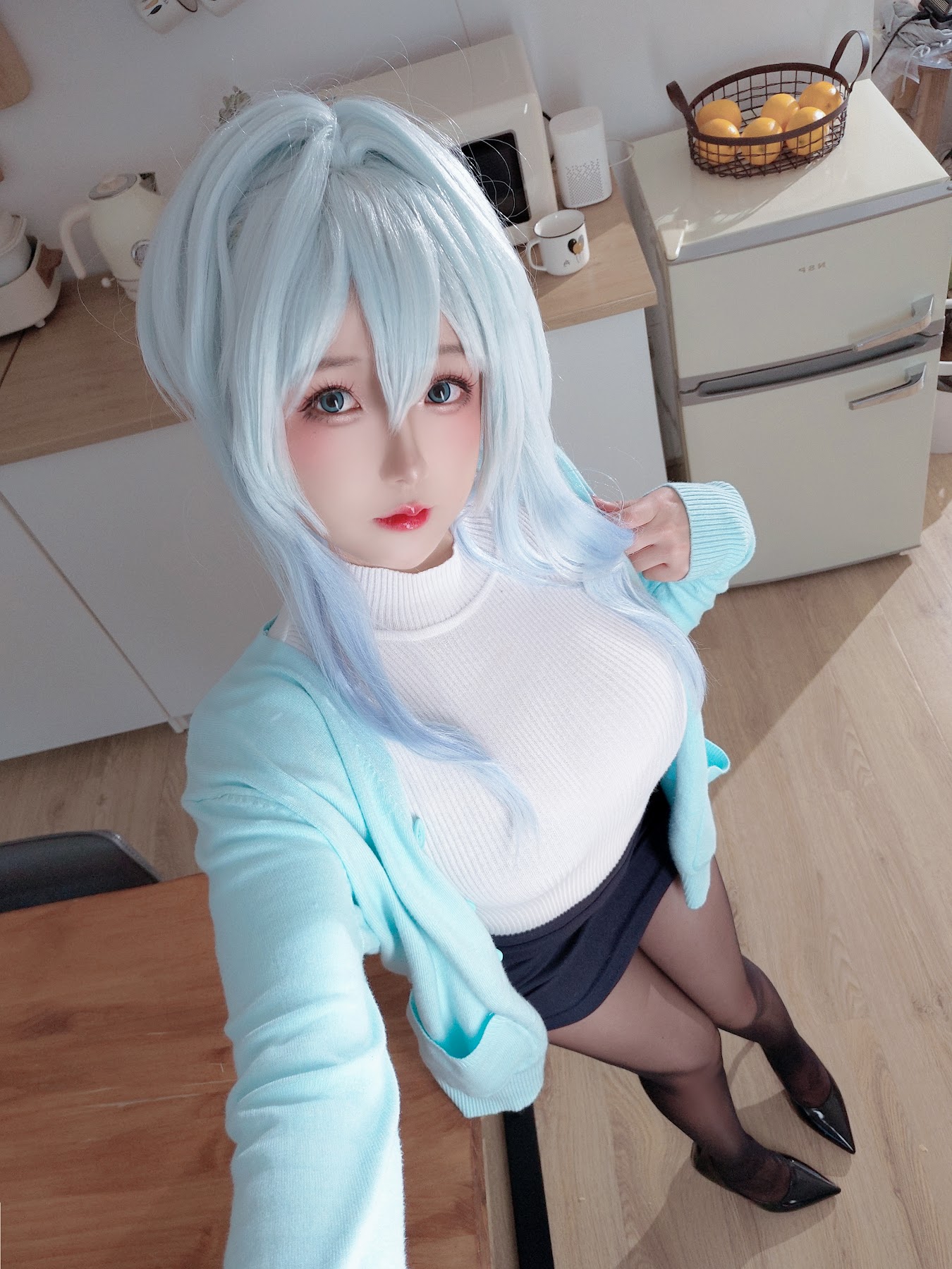 Coser@日奈娇 – 未亡人雪女 - P42