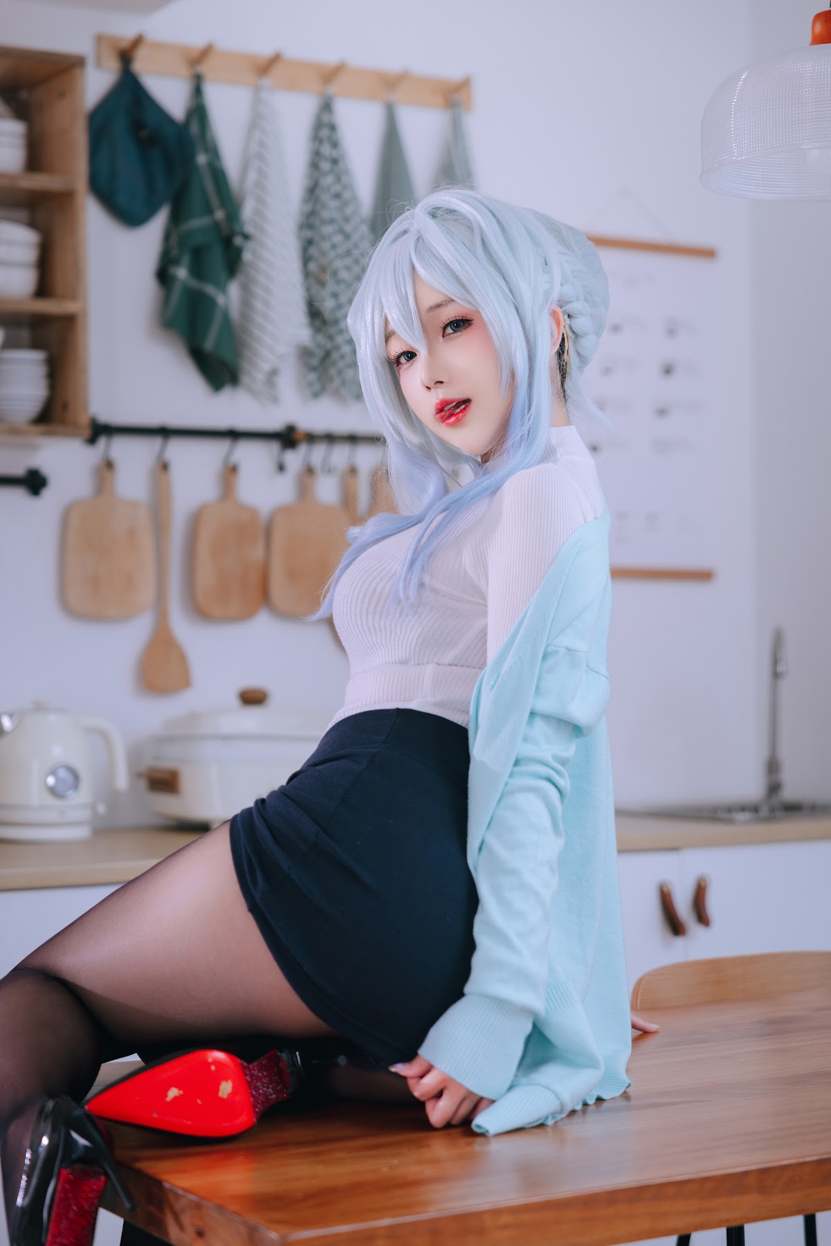 Coser@日奈娇 – 未亡人雪女 - P46