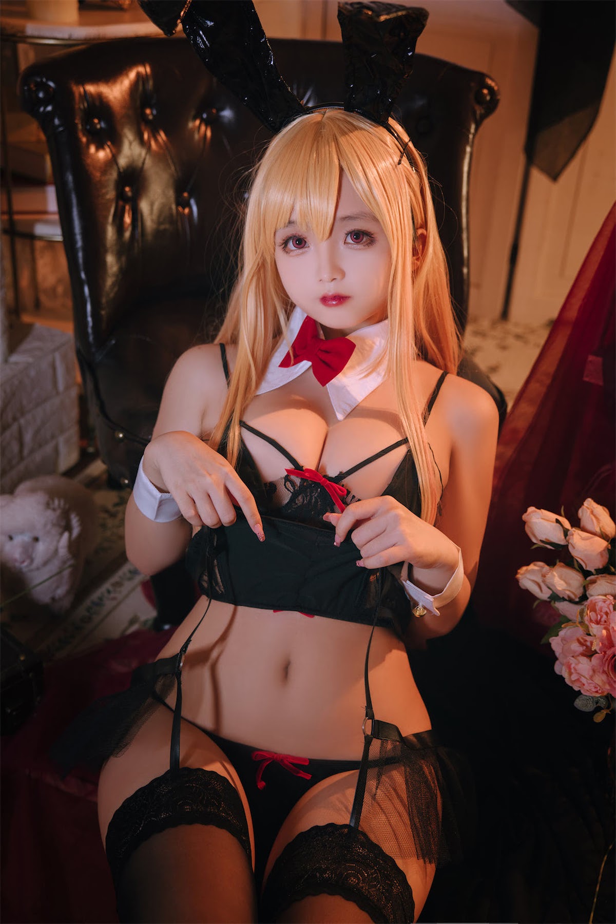 Coser@日奈娇 – 梦兔子内衣 - P17