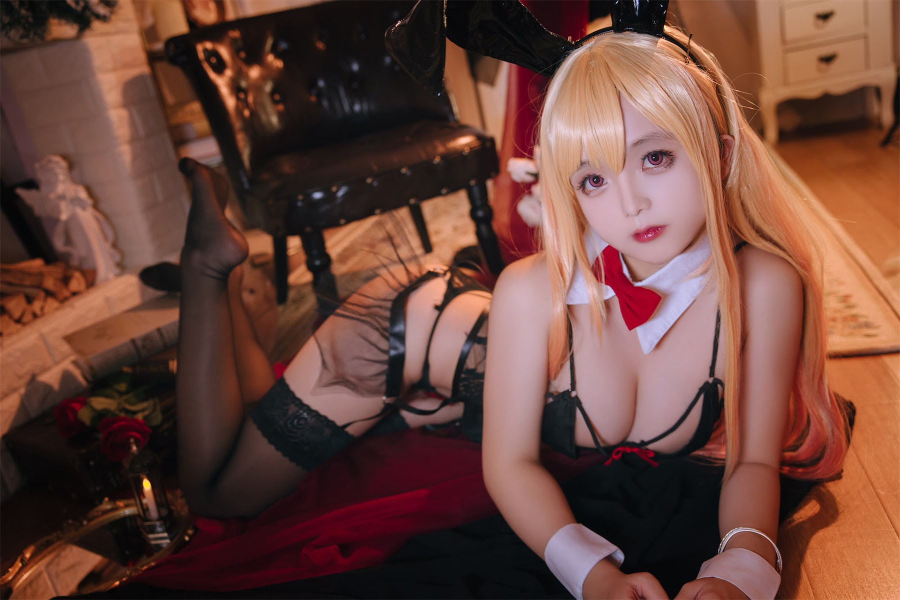 Coser@日奈娇 – 梦兔子内衣 - P22