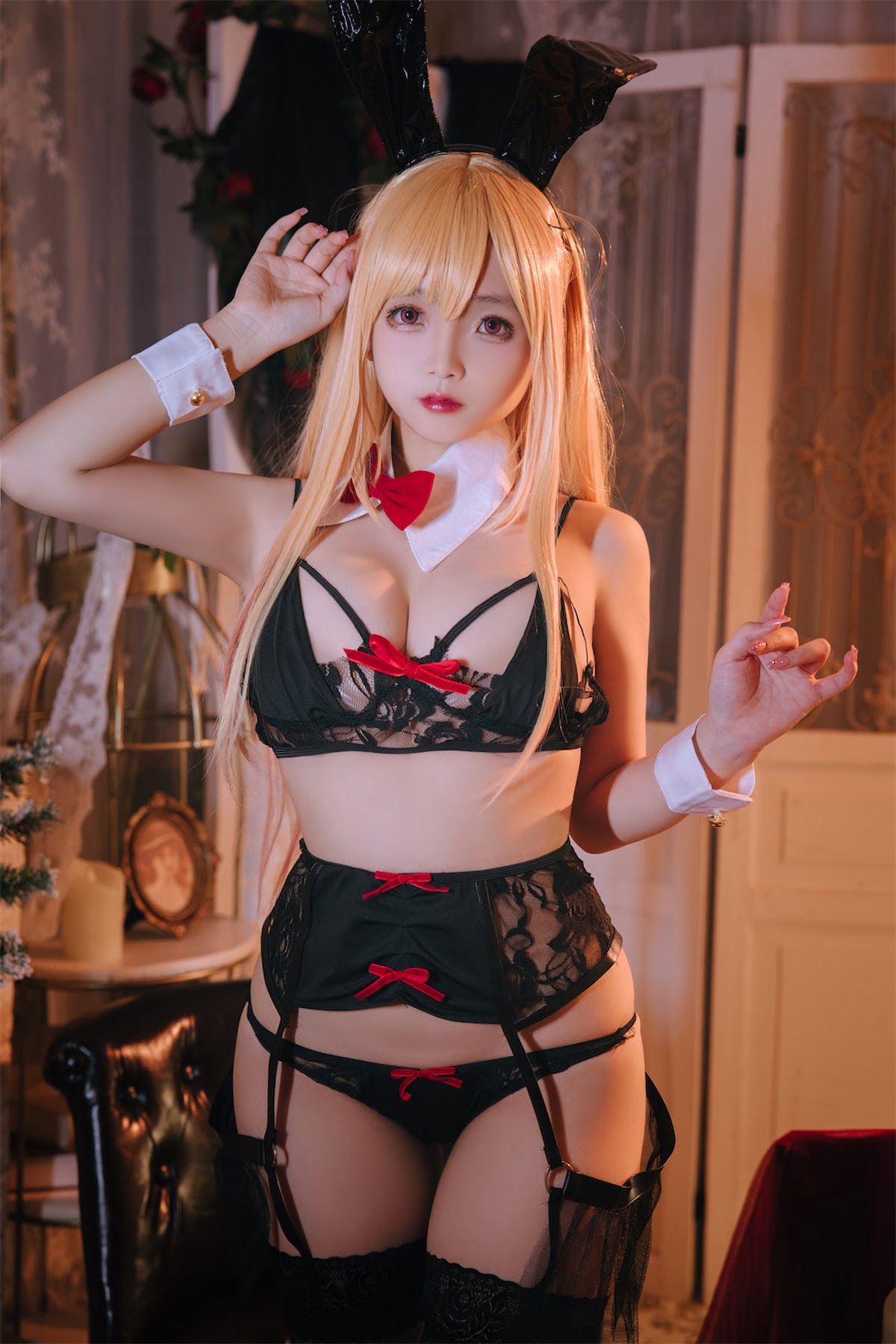 Coser@日奈娇 – 梦兔子内衣 - P31