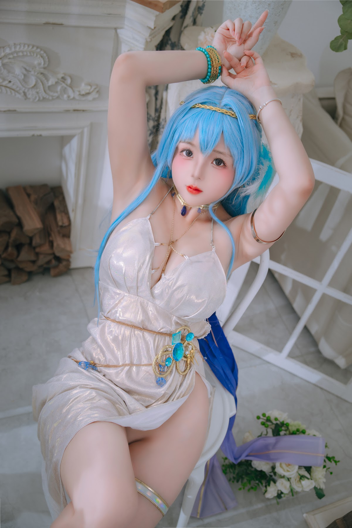 Coser@日奈娇 – 海伦礼服 - P15