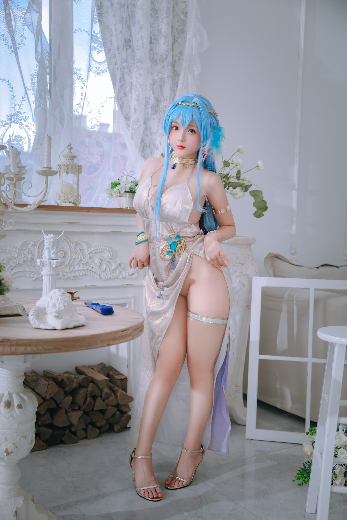 Coser@日奈娇 – 海伦礼服 - P36