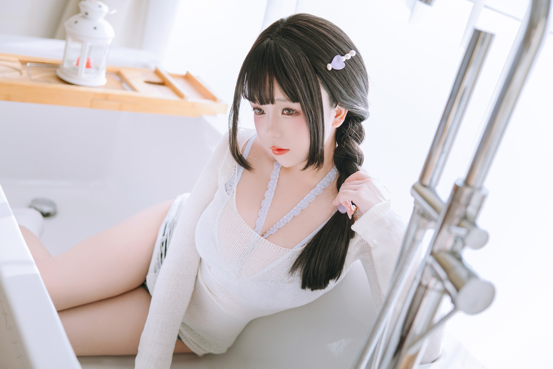 Coser@日奈娇 – 牛仔裤人妻 - P39