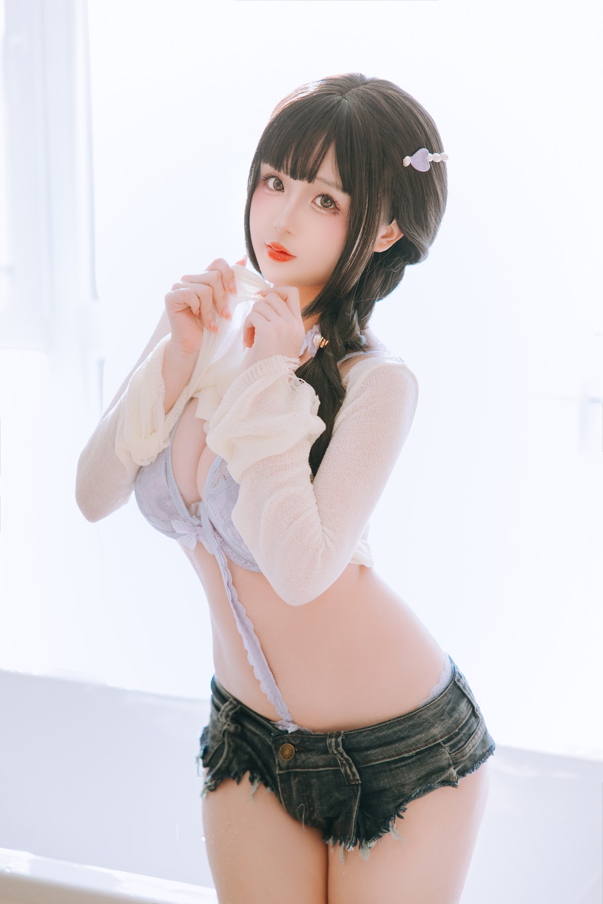 Coser@日奈娇 – 牛仔裤人妻 - P47