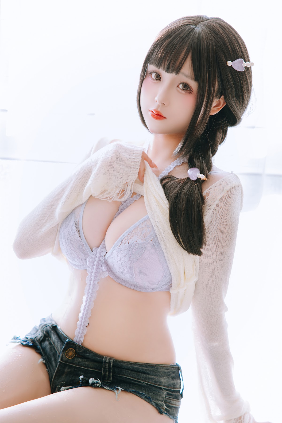Coser@日奈娇 – 牛仔裤人妻 - P49