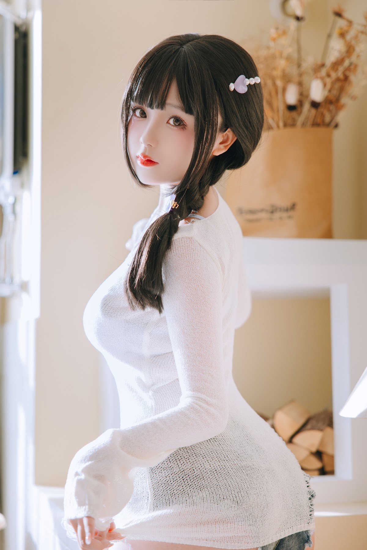Coser@日奈娇 – 牛仔裤人妻 - P66