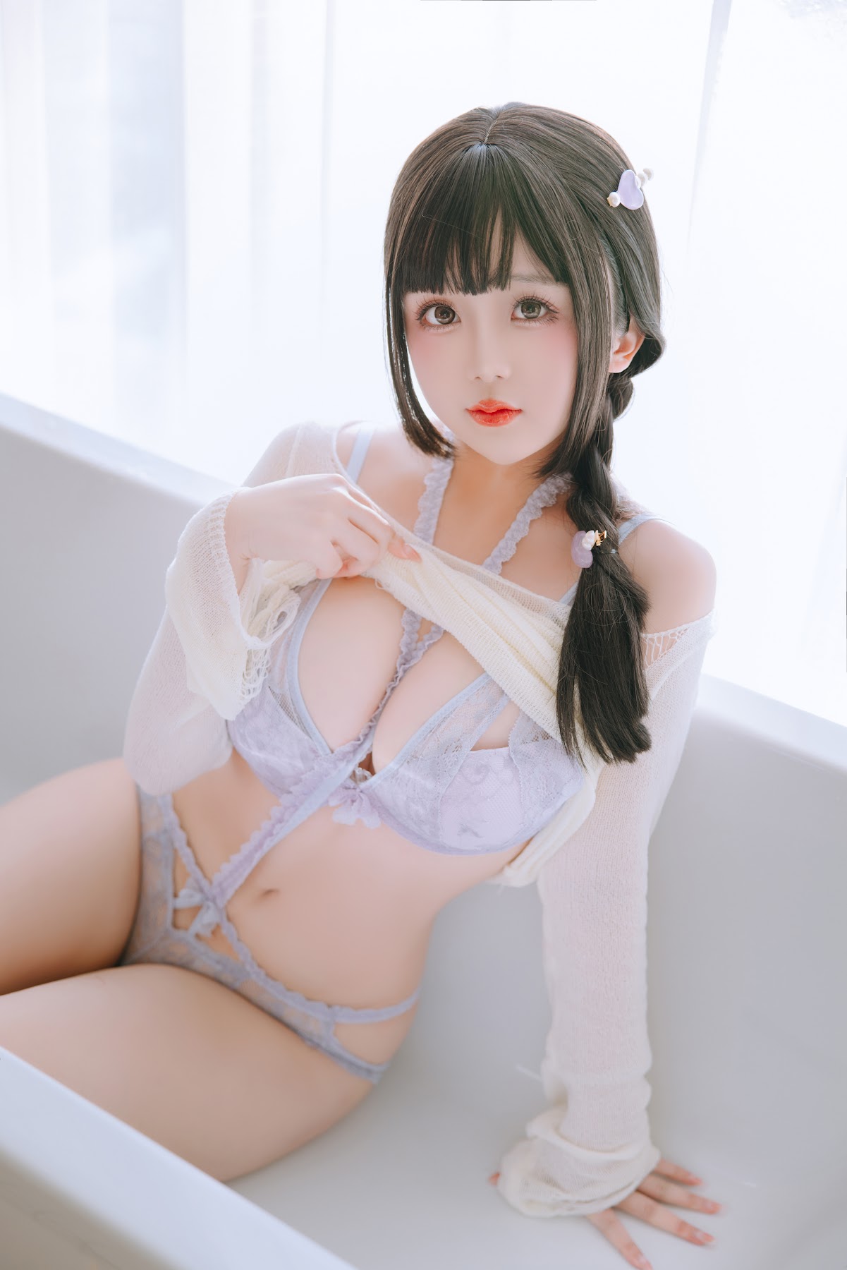 Coser@日奈娇 – 牛仔裤人妻 - P79
