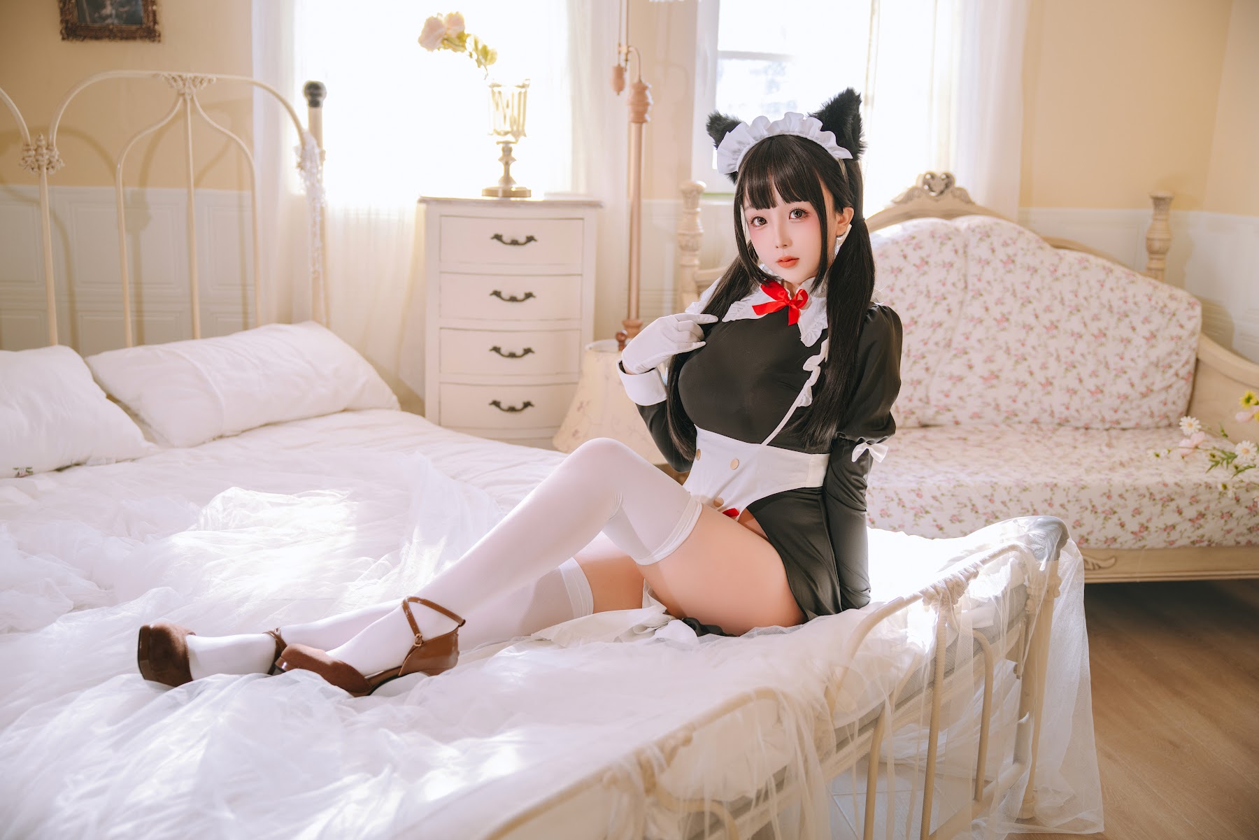 Coser@日奈娇 – 猫娘女仆 - P111