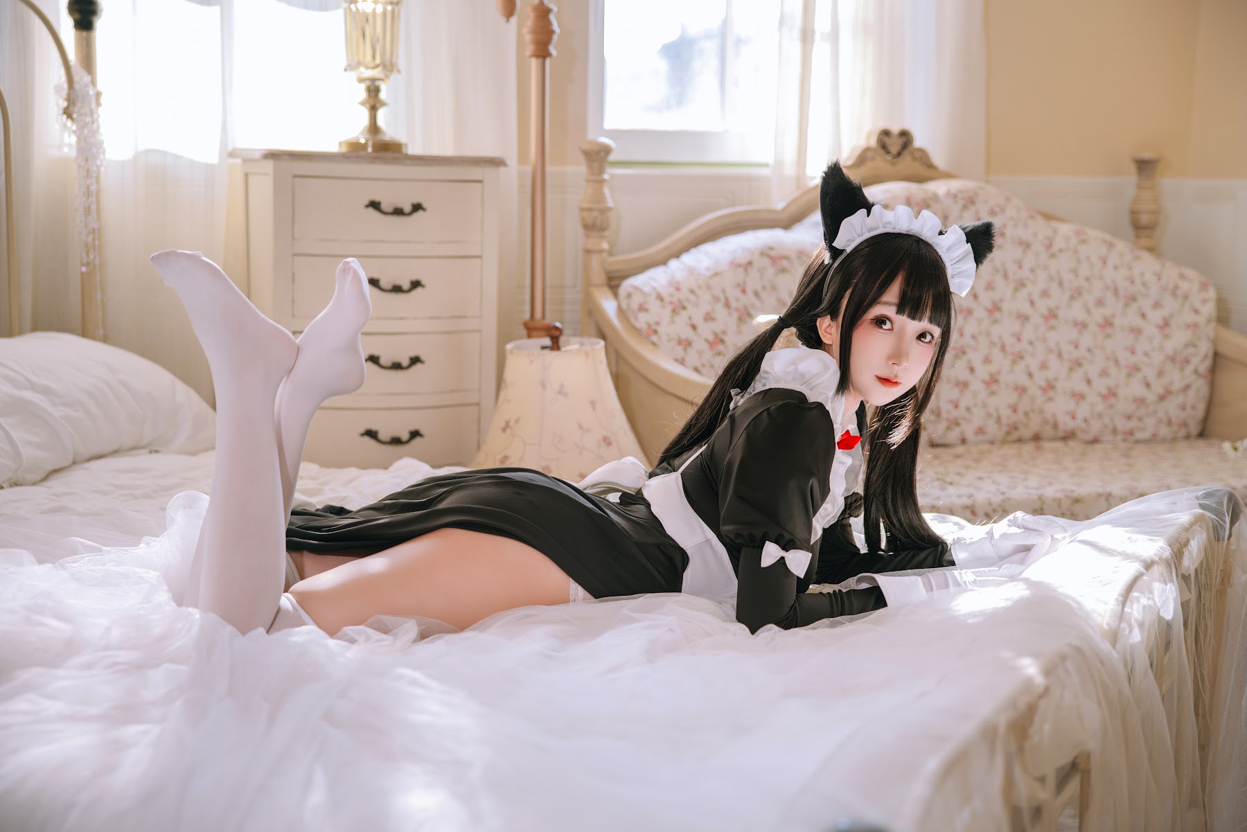 Coser@日奈娇 – 猫娘女仆 - P38
