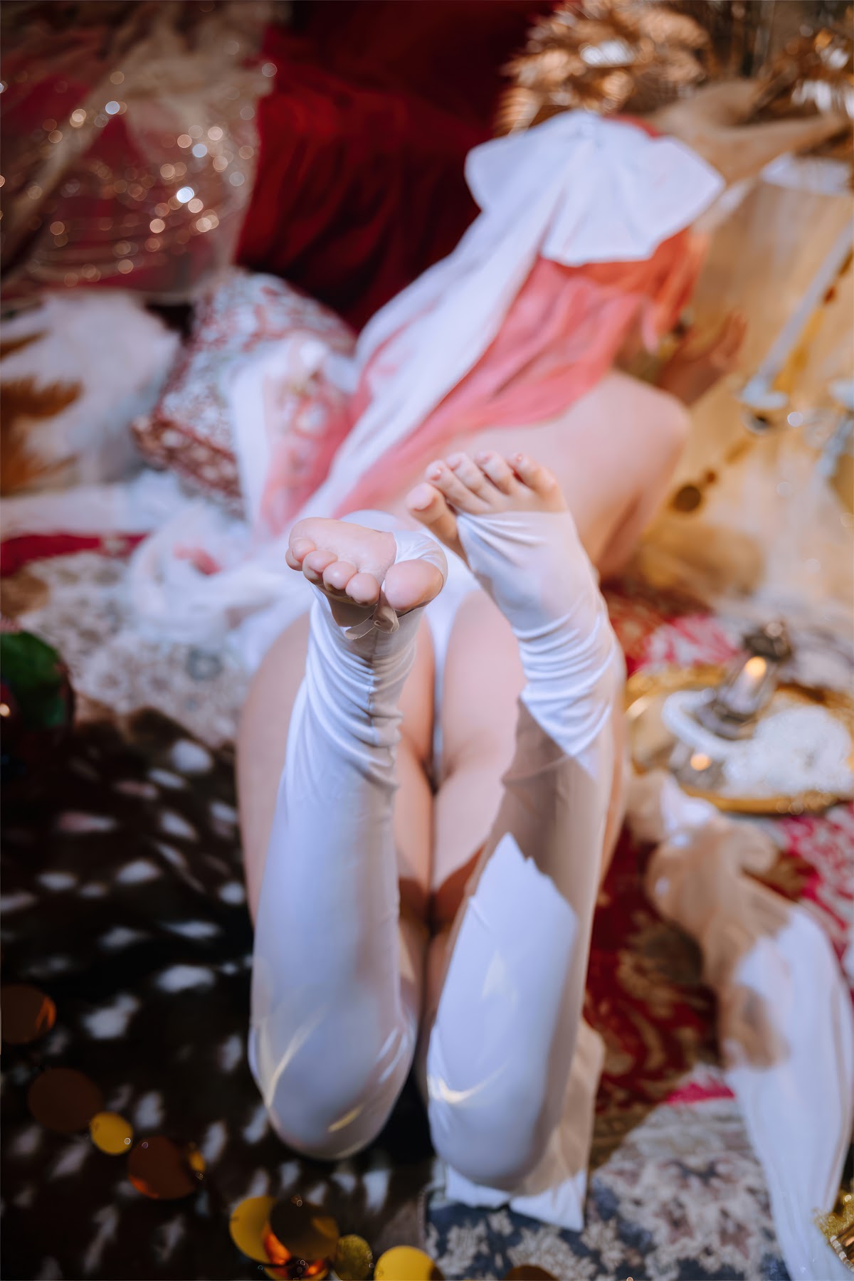 Coser@日奈娇 – 玉藻前舞娘 – 涂油 - P39