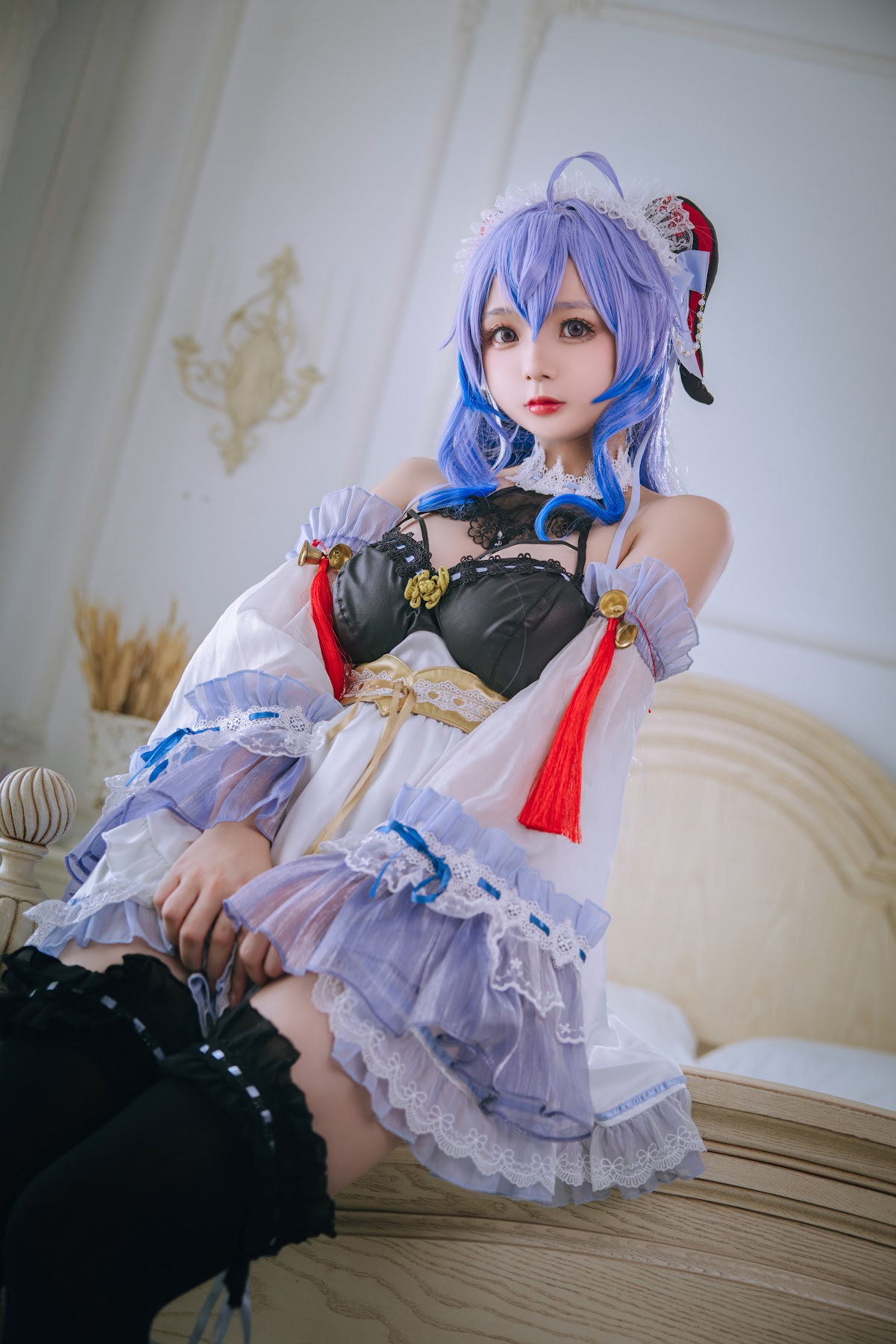 Coser@日奈娇 – 甘雨女仆 - P9