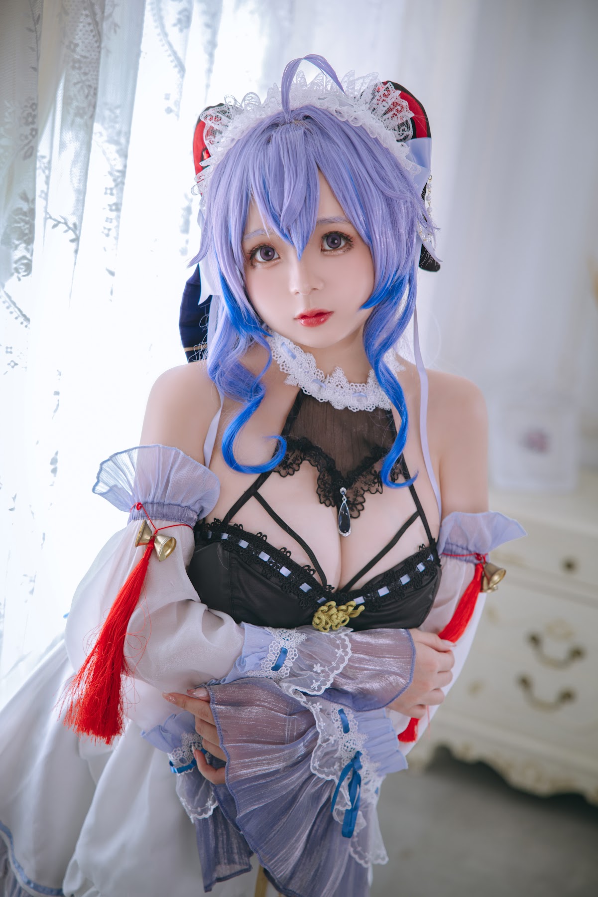Coser@日奈娇 – 甘雨女仆 - P10