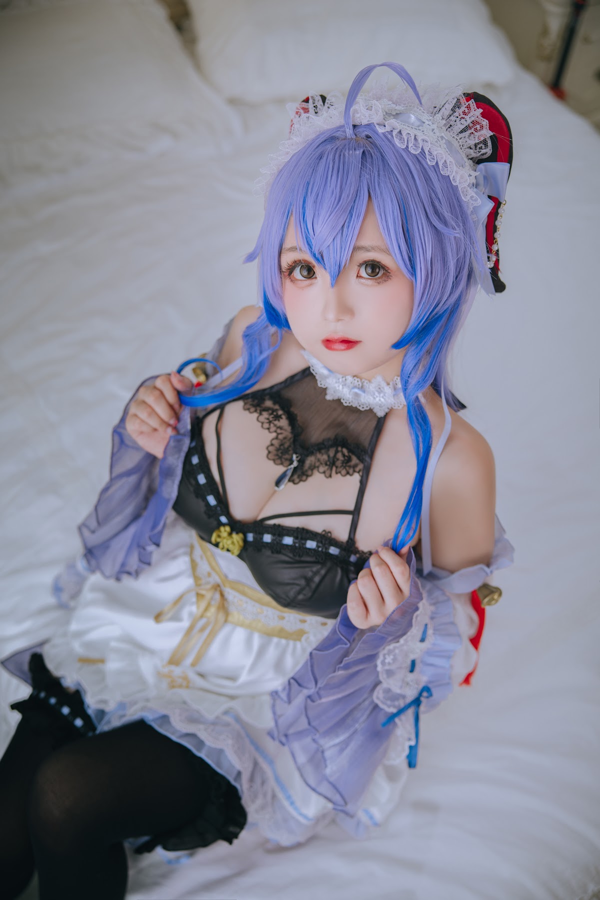 Coser@日奈娇 – 甘雨女仆 - P11