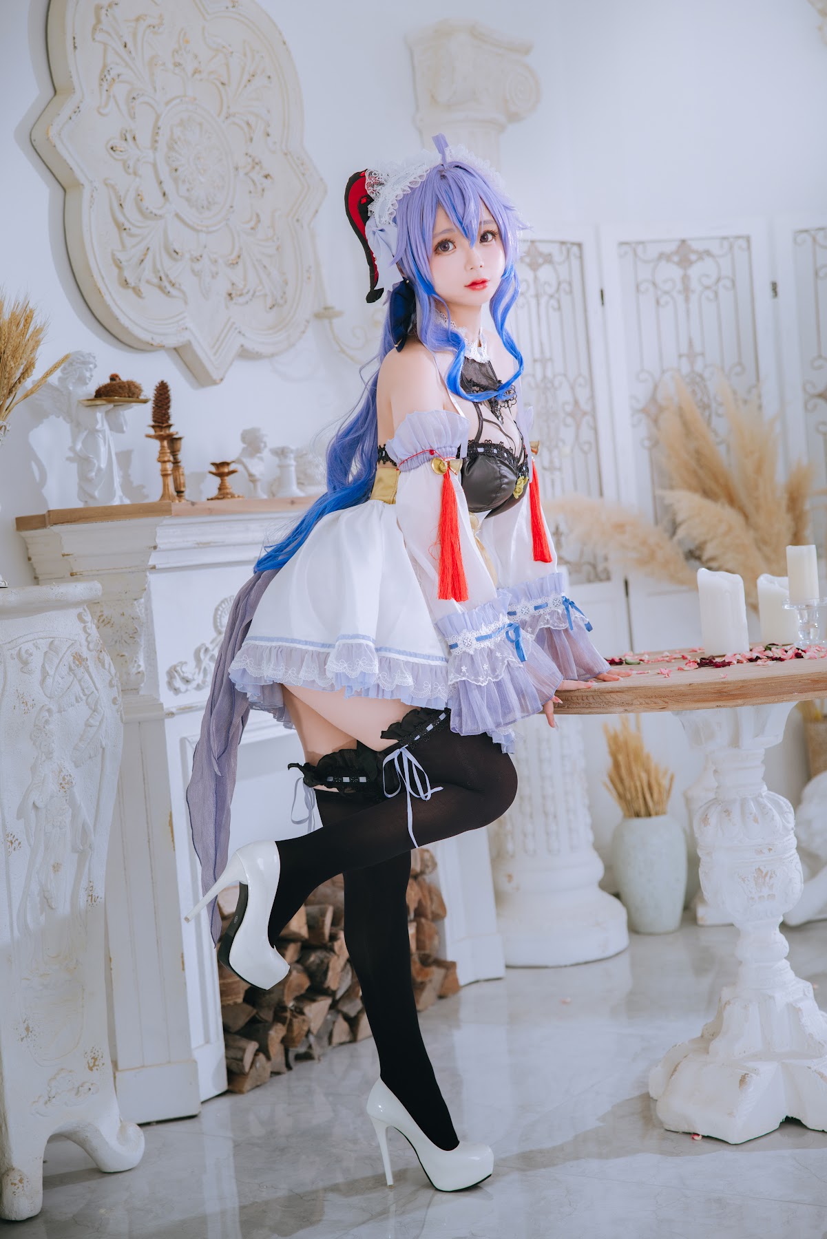 Coser@日奈娇 – 甘雨女仆 - P12