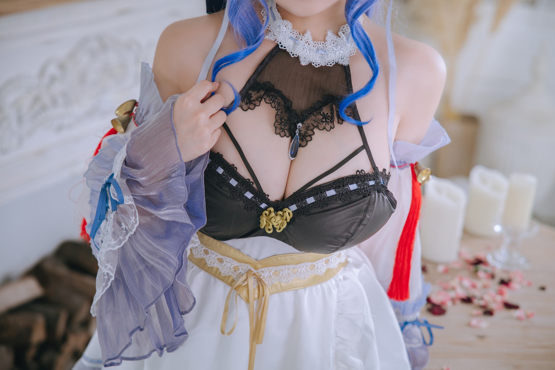 Coser@日奈娇 – 甘雨女仆 - P19