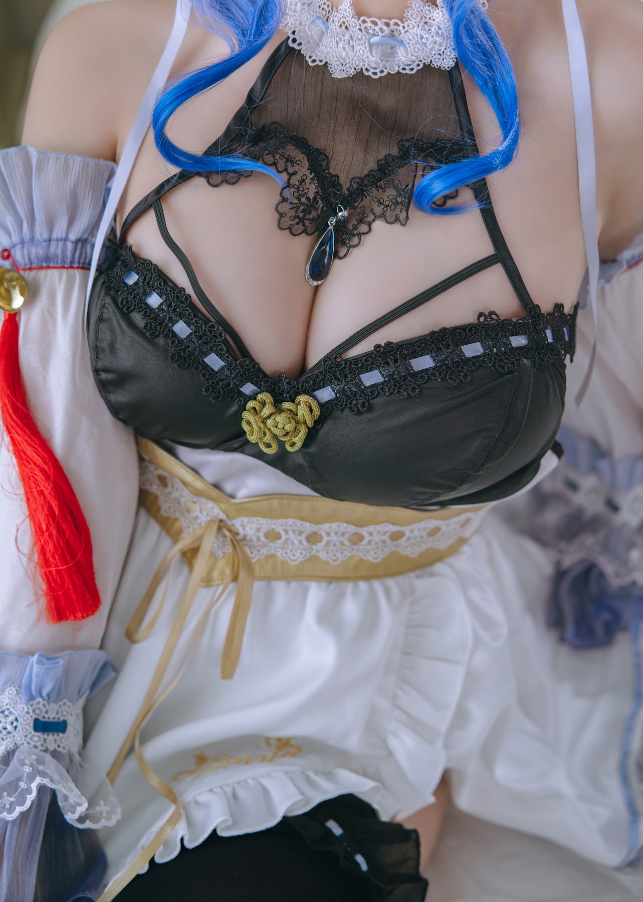 Coser@日奈娇 – 甘雨女仆 - P23