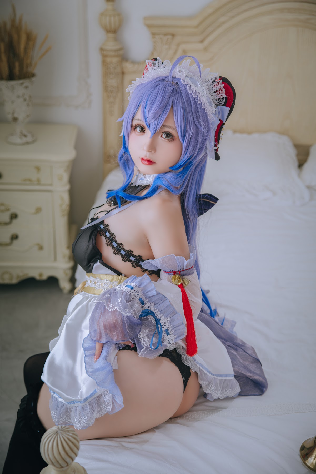 Coser@日奈娇 – 甘雨女仆 - P6