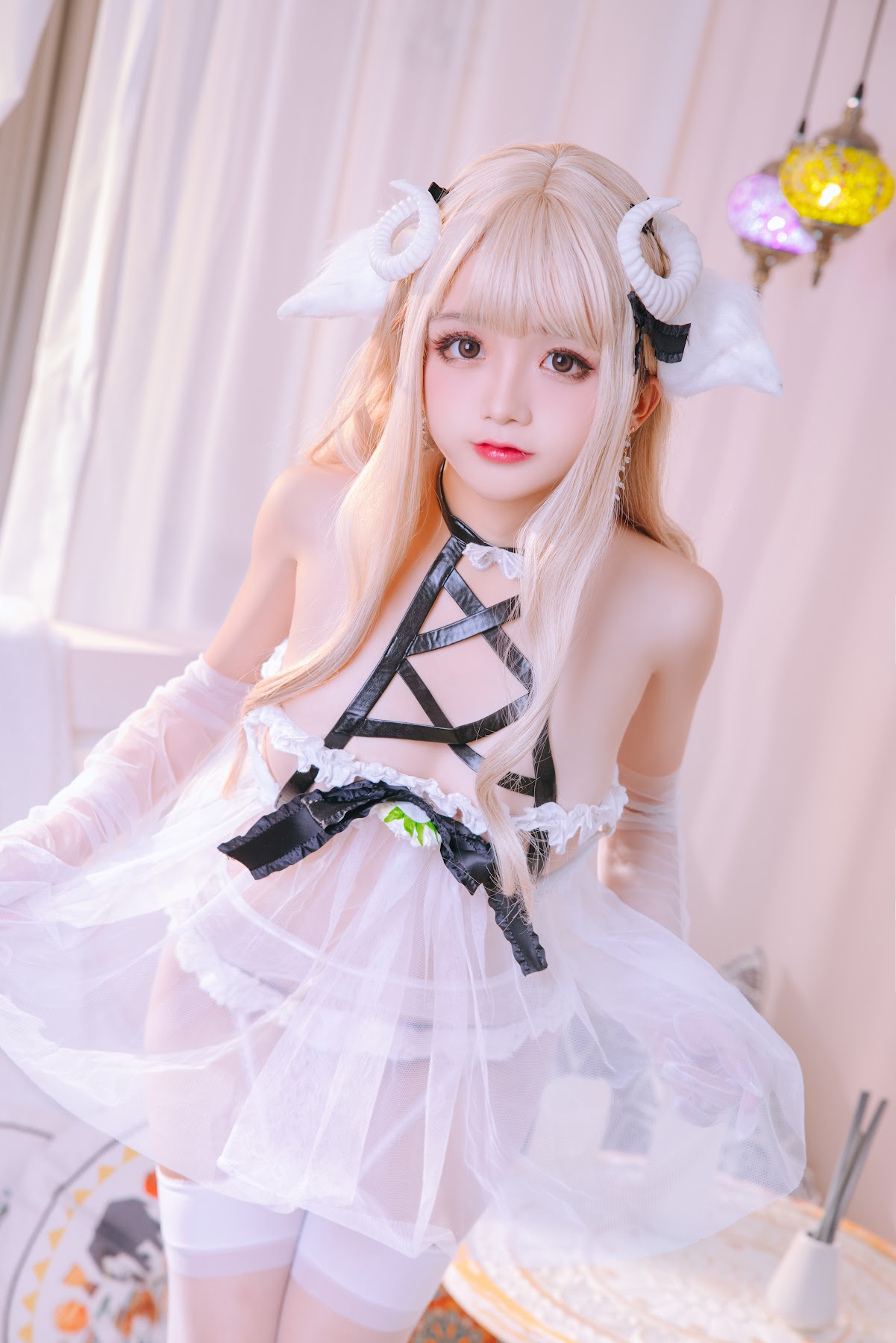 Coser@日奈娇 – 白小绵羊 - P34