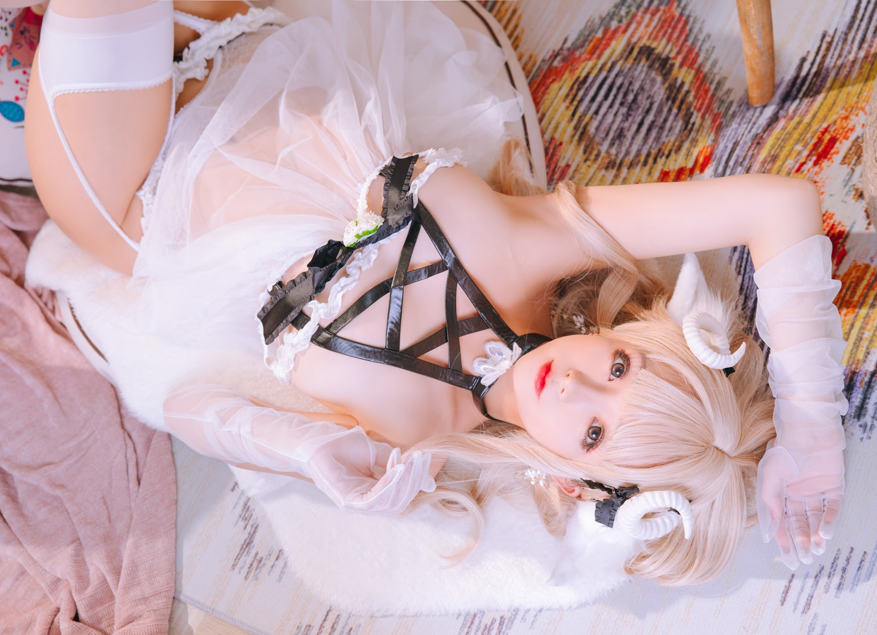 Coser@日奈娇 – 白小绵羊 - P44