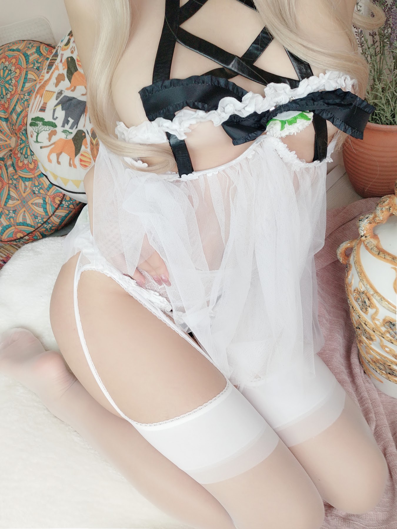 Coser@日奈娇 – 白小绵羊 - P61