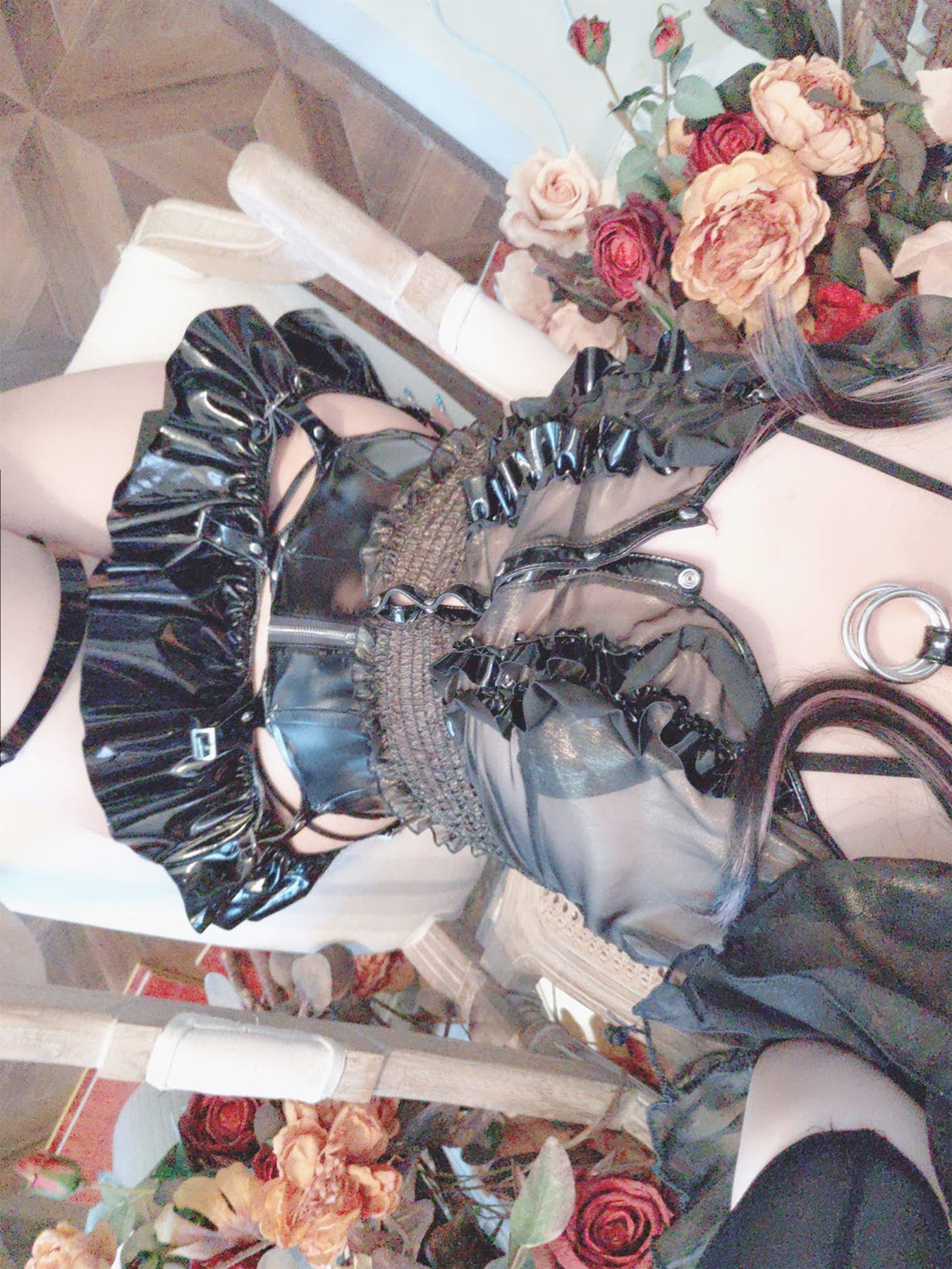 Coser@日奈娇 – 皮衣系列 猫猫领域 - P122