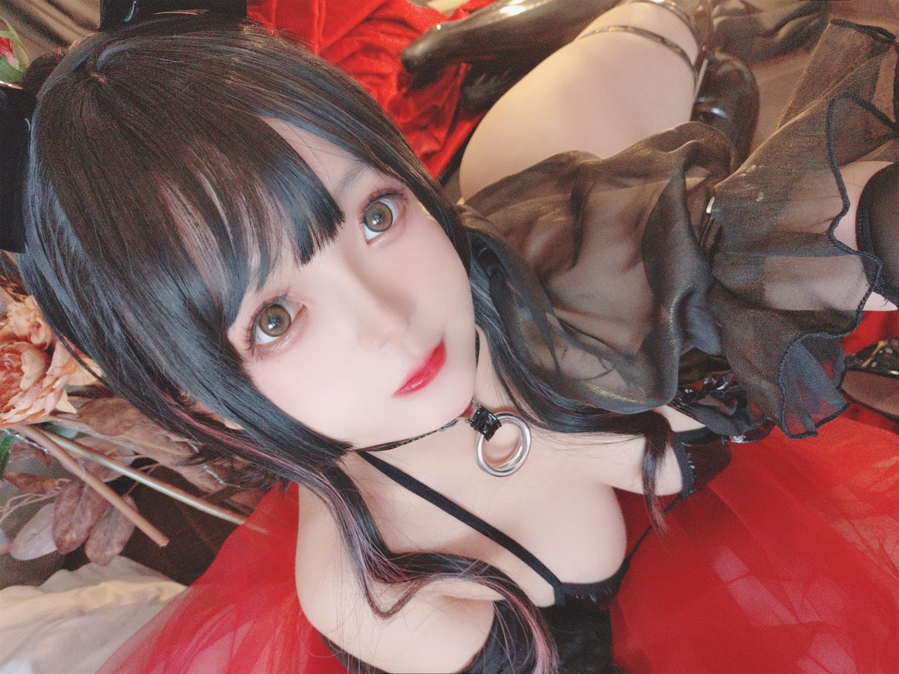 Coser@日奈娇 – 皮衣系列 猫猫领域 - P30