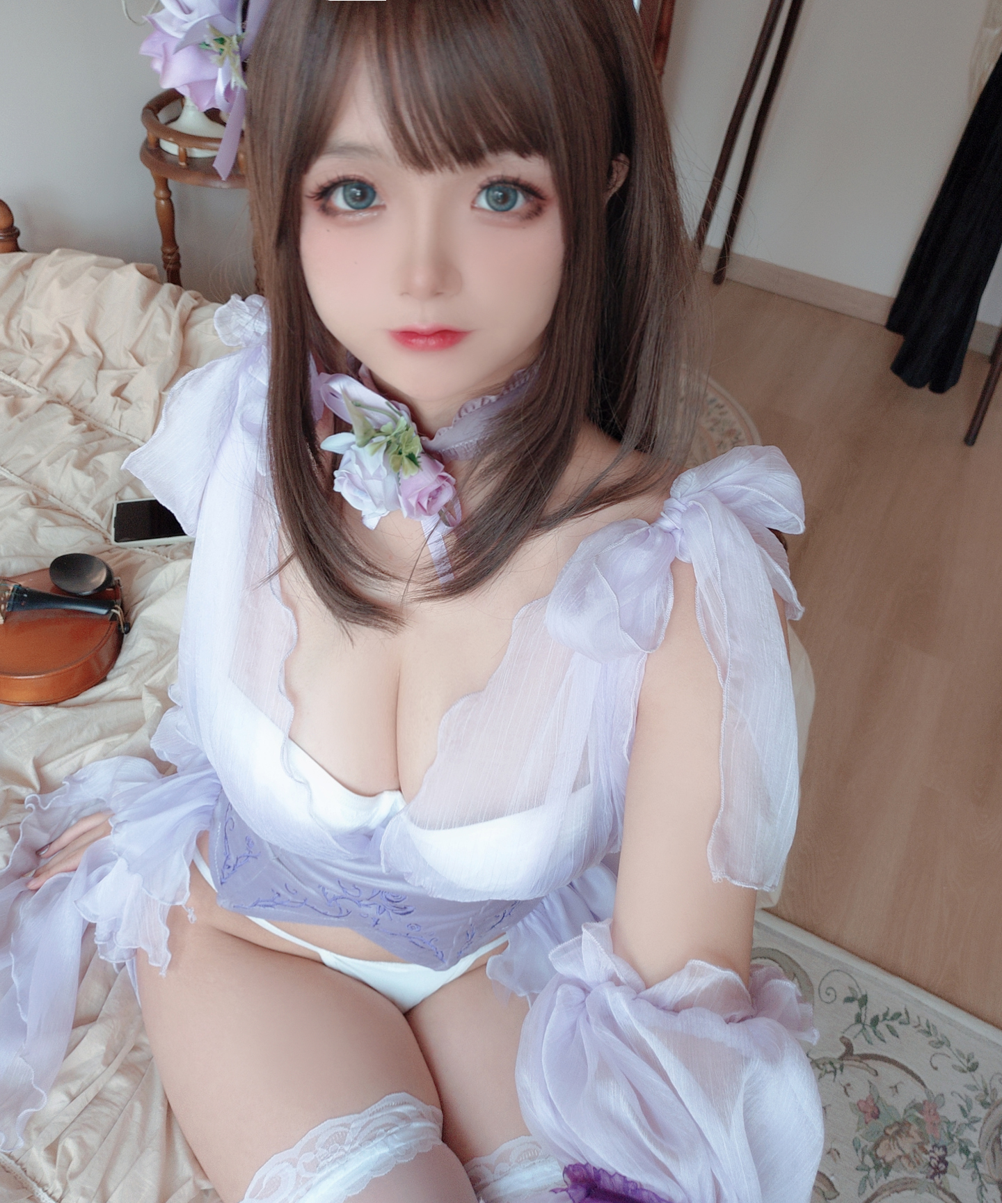 Coser@日奈娇 – 睡美人 自摄 - P22