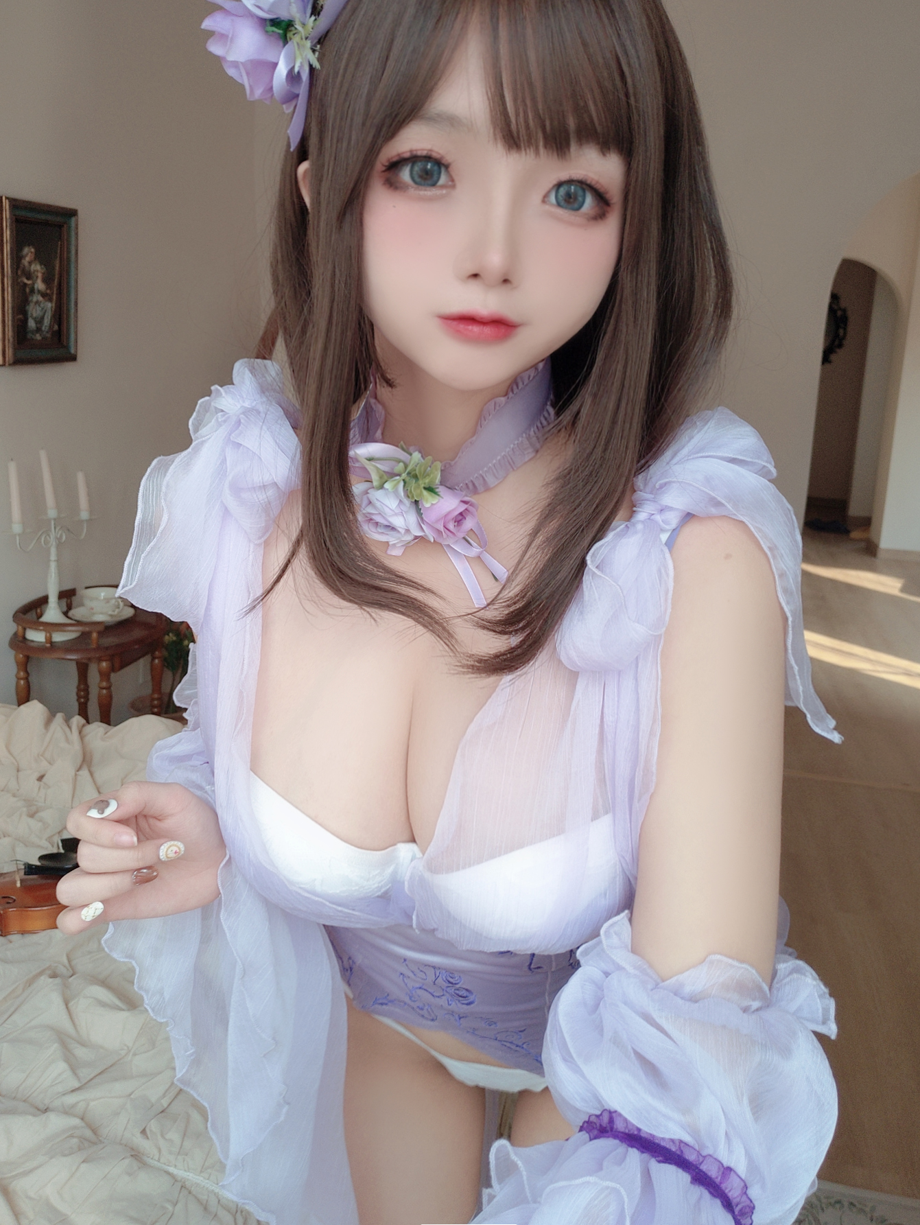 Coser@日奈娇 – 睡美人 自摄 - P32