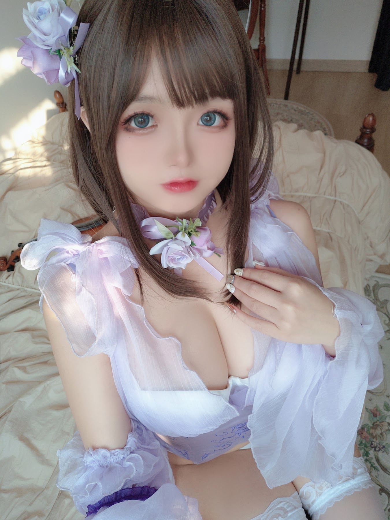 Coser@日奈娇 – 睡美人 自摄 - P35