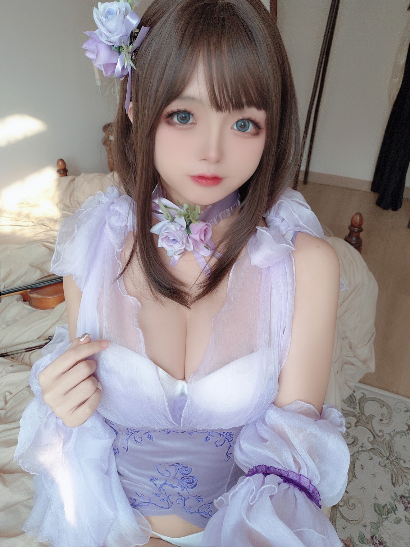 Coser@日奈娇 – 睡美人 自摄 - P36