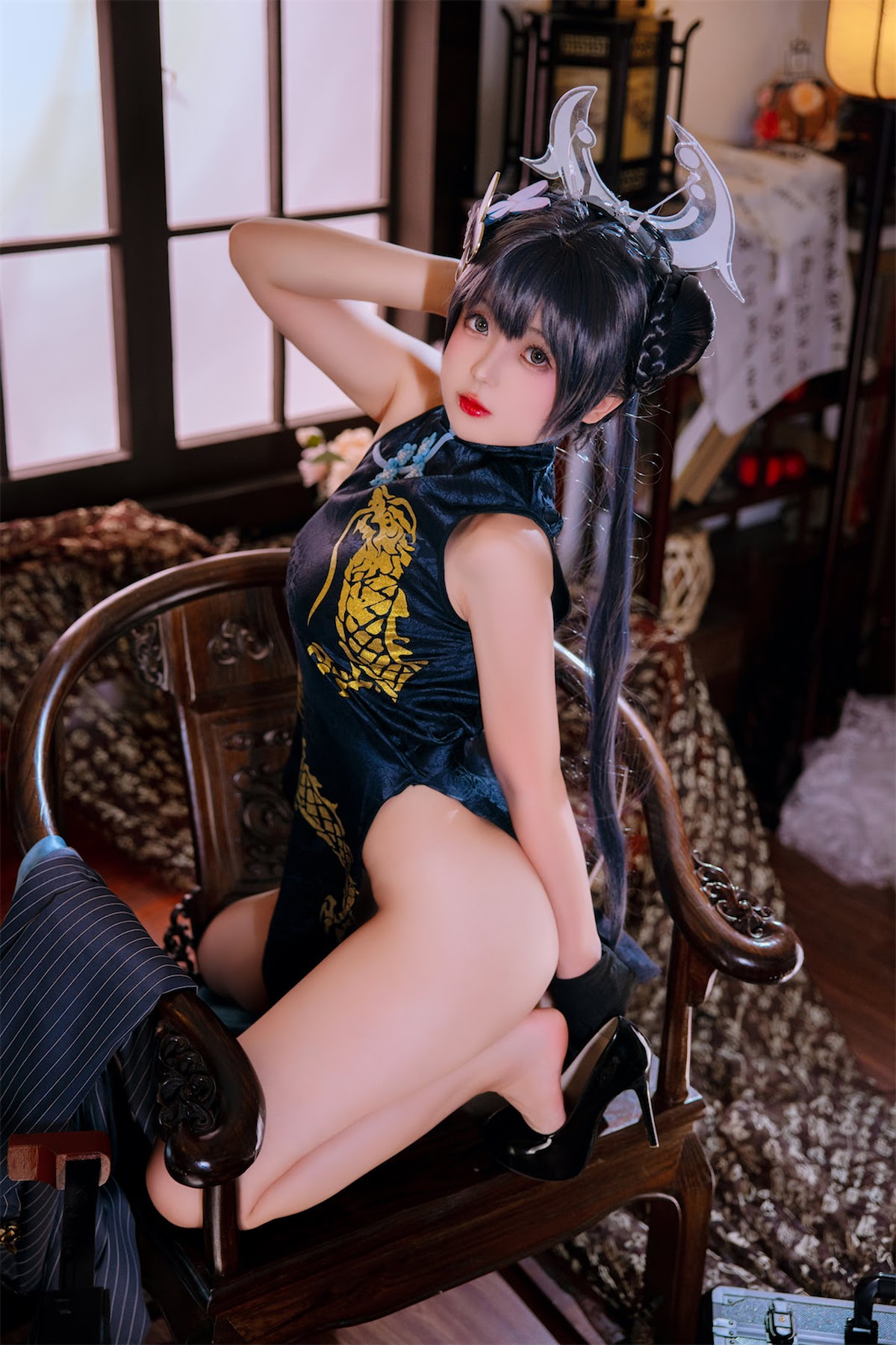 Coser@日奈娇 – 碧蓝档案妃咲 - P33