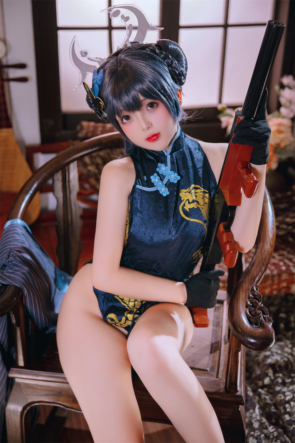 Coser@日奈娇 – 碧蓝档案妃咲 - P41