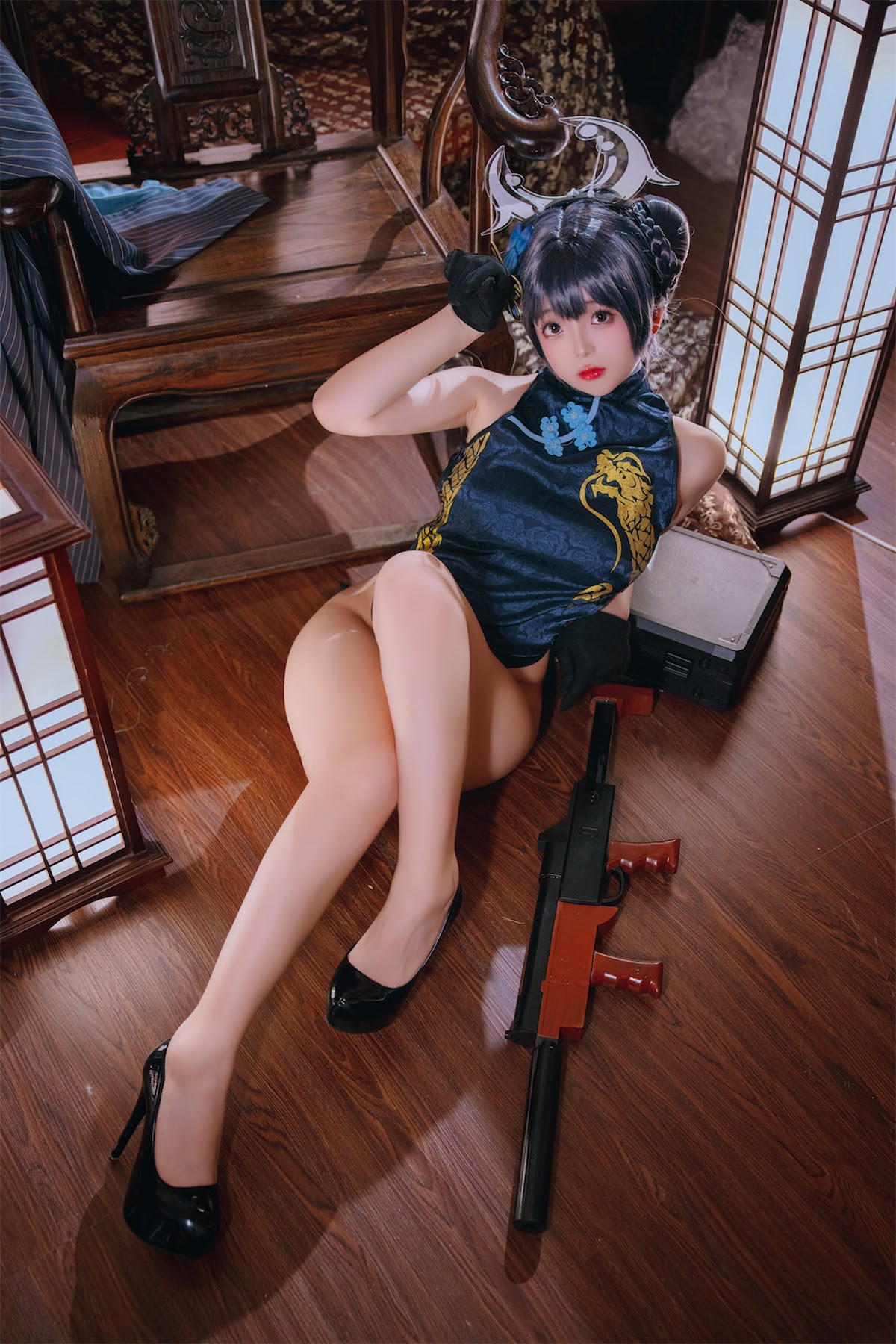 Coser@日奈娇 – 碧蓝档案妃咲 - P47