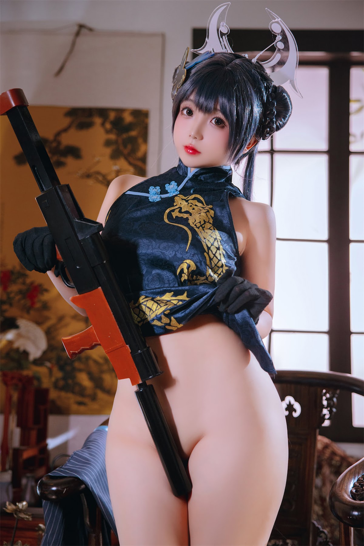 Coser@日奈娇 – 碧蓝档案妃咲 - P49