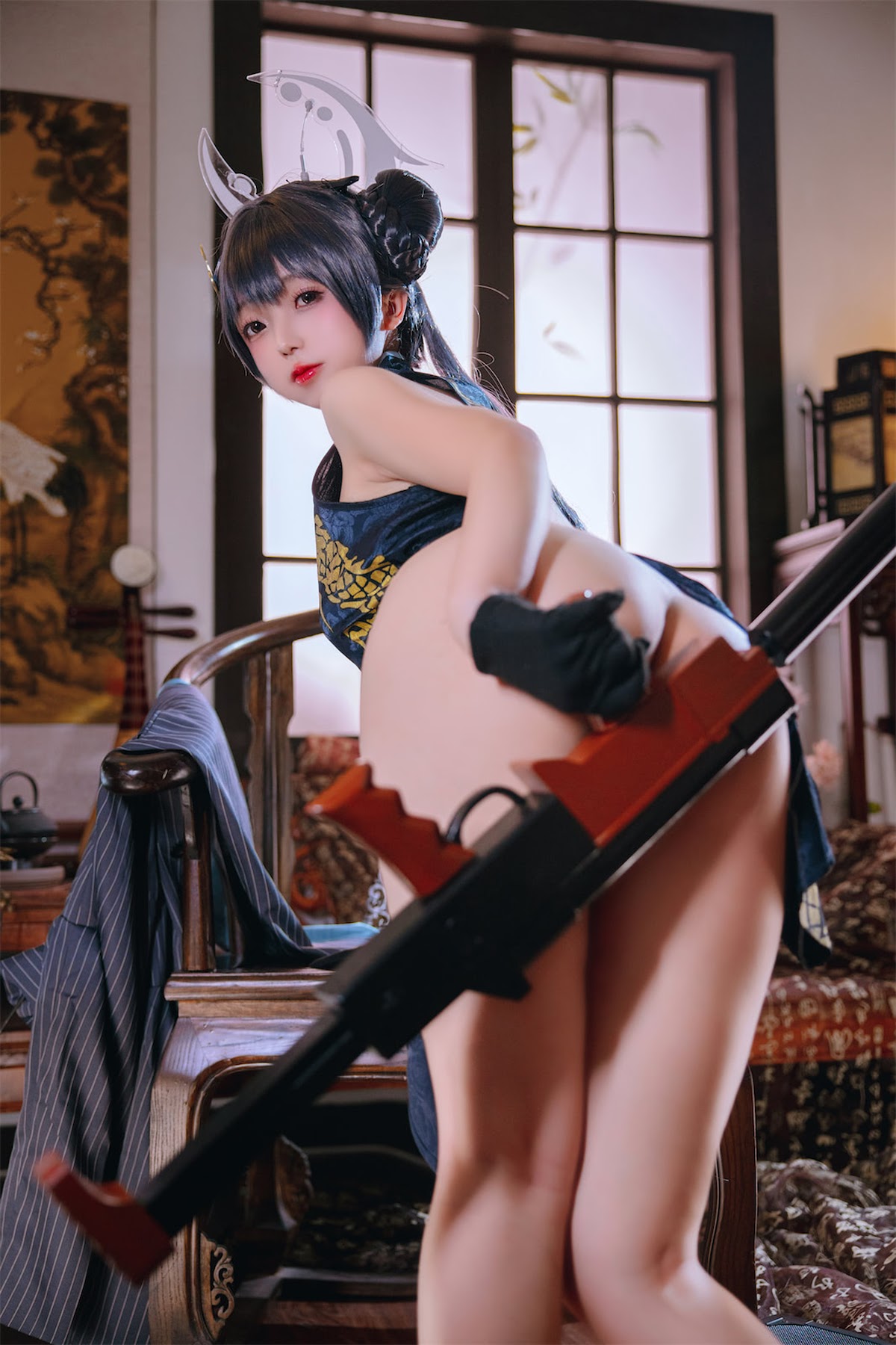 Coser@日奈娇 – 碧蓝档案妃咲 - P53