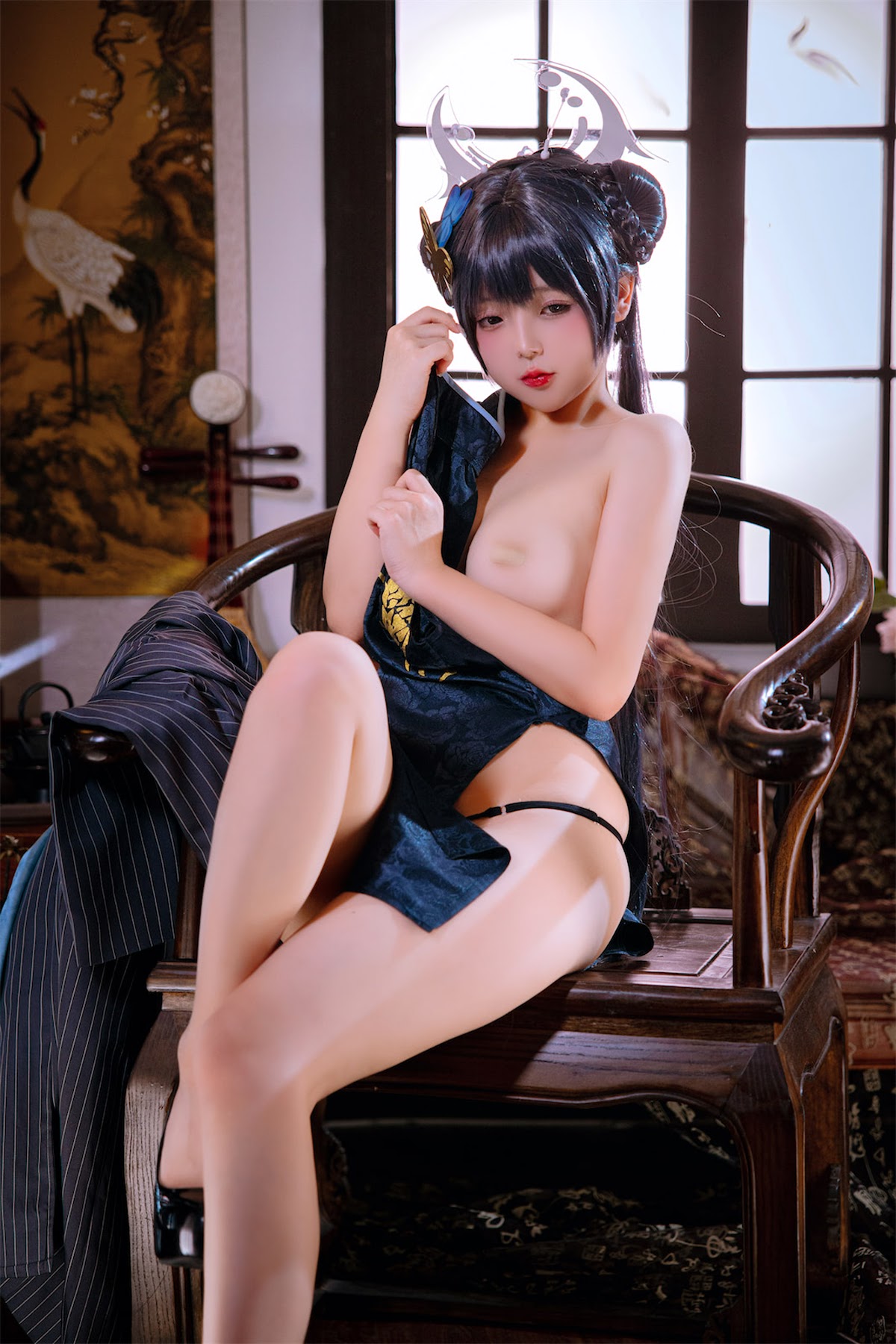 Coser@日奈娇 – 碧蓝档案妃咲 - P57