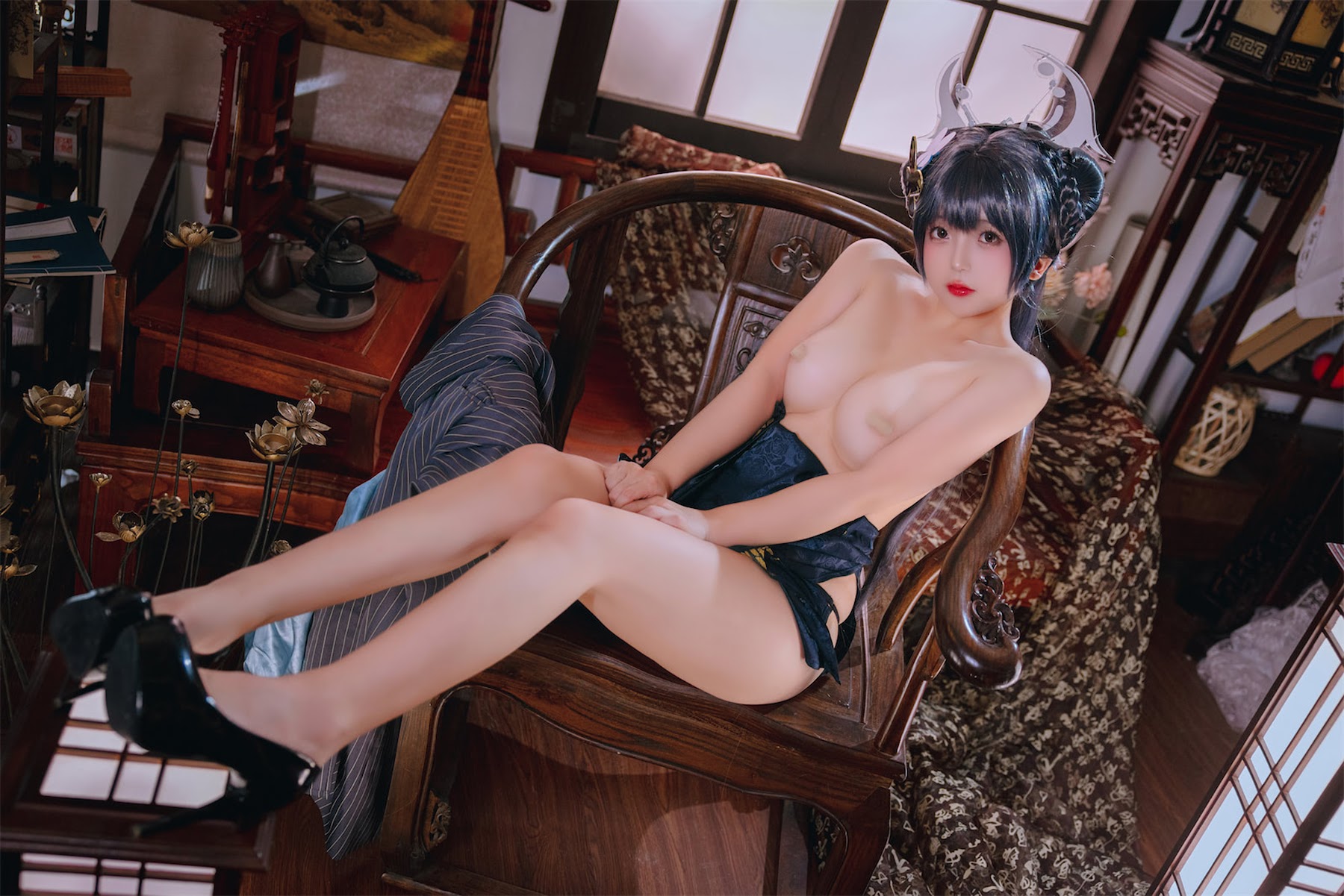 Coser@日奈娇 – 碧蓝档案妃咲 - P62