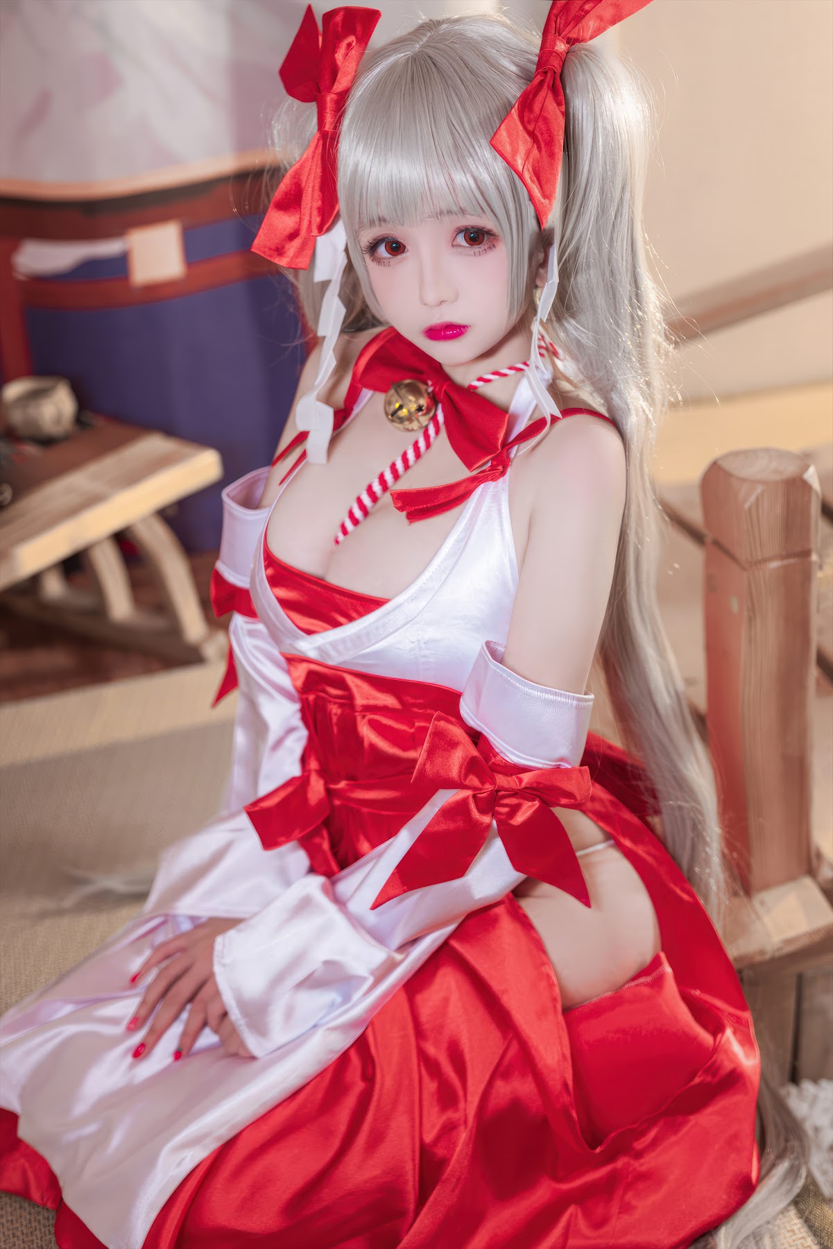 Coser@日奈娇 – 碧蓝航线 可畏巫女 - P1
