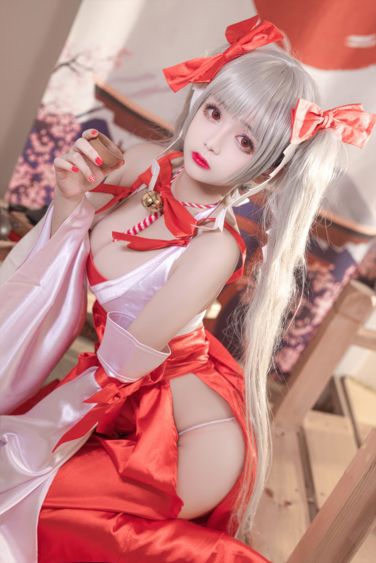 Coser@日奈娇 – 碧蓝航线 可畏巫女 - P4