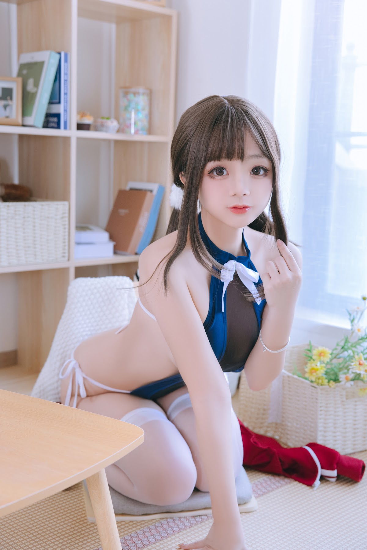 Coser@日奈娇 – 网纱死库水 - P111