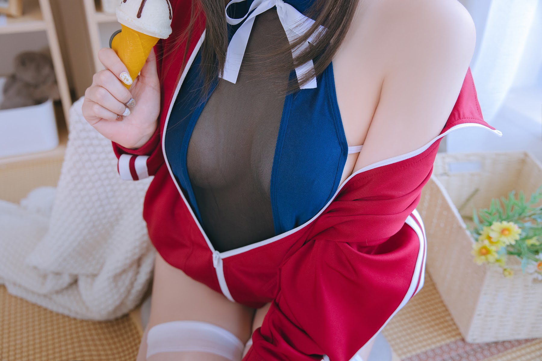 Coser@日奈娇 – 网纱死库水 - P86