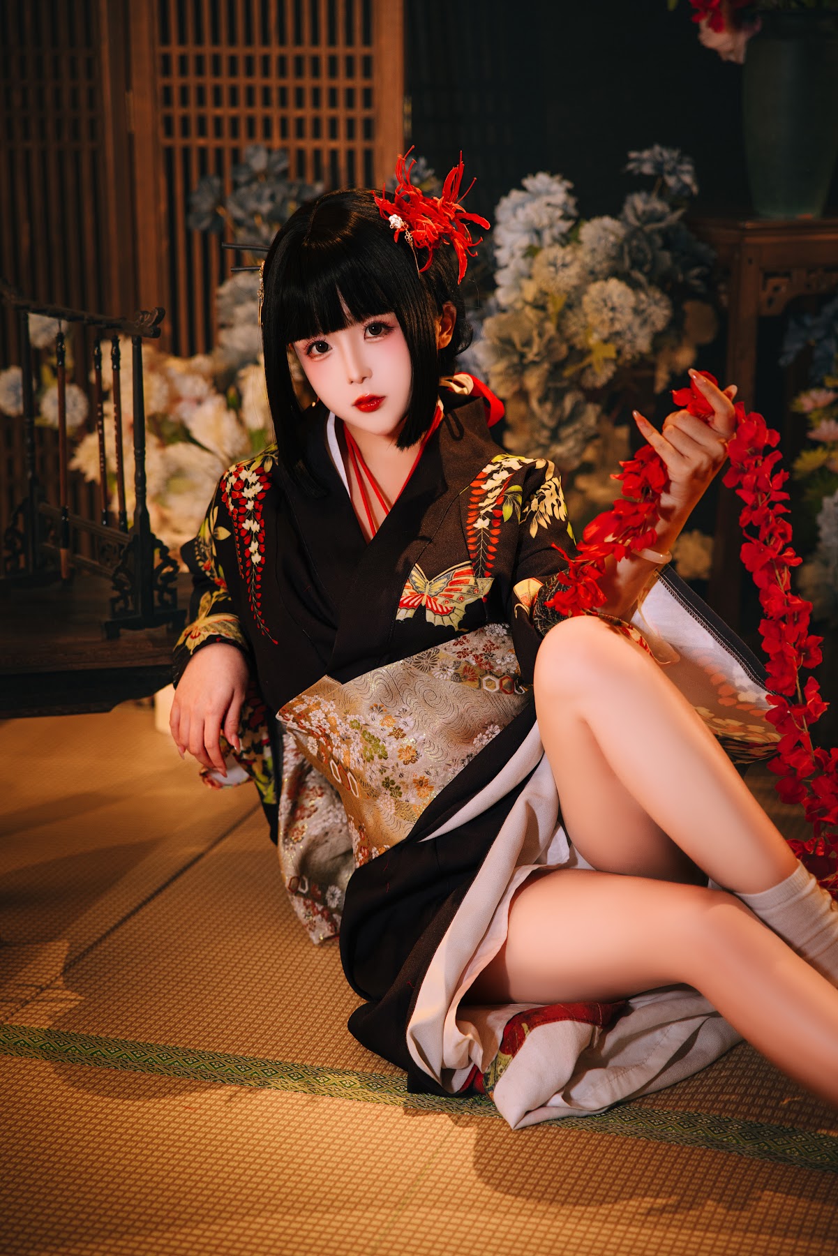 Coser@日奈娇 – 花魁狐妖 - P129