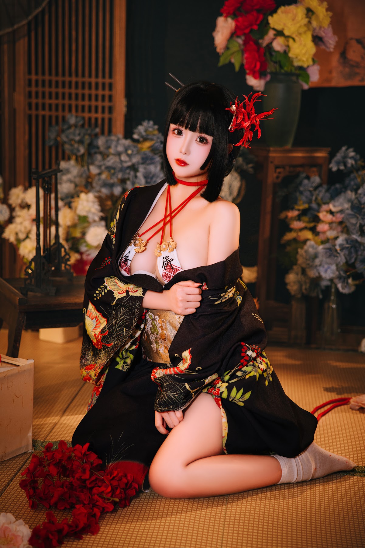 Coser@日奈娇 – 花魁狐妖 - P47