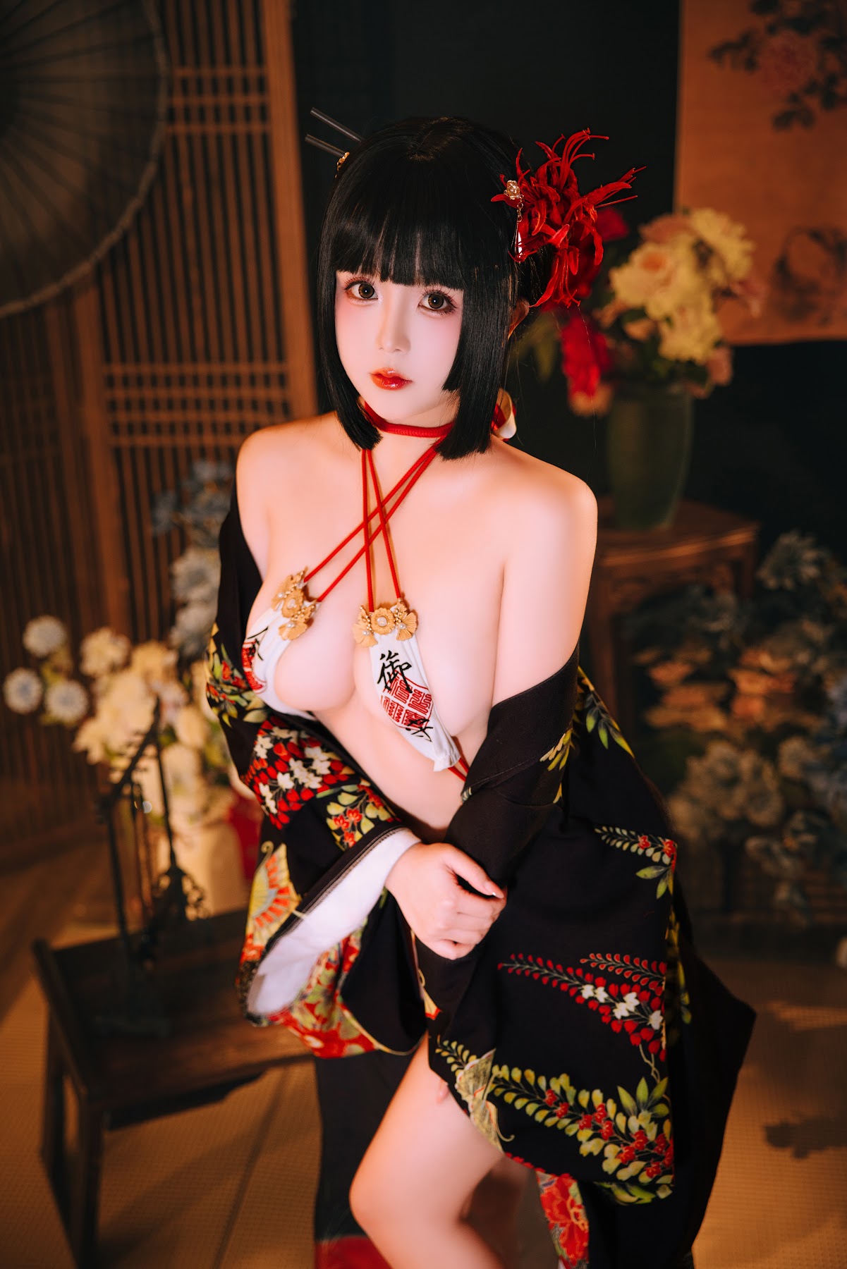 Coser@日奈娇 – 花魁狐妖 - P54