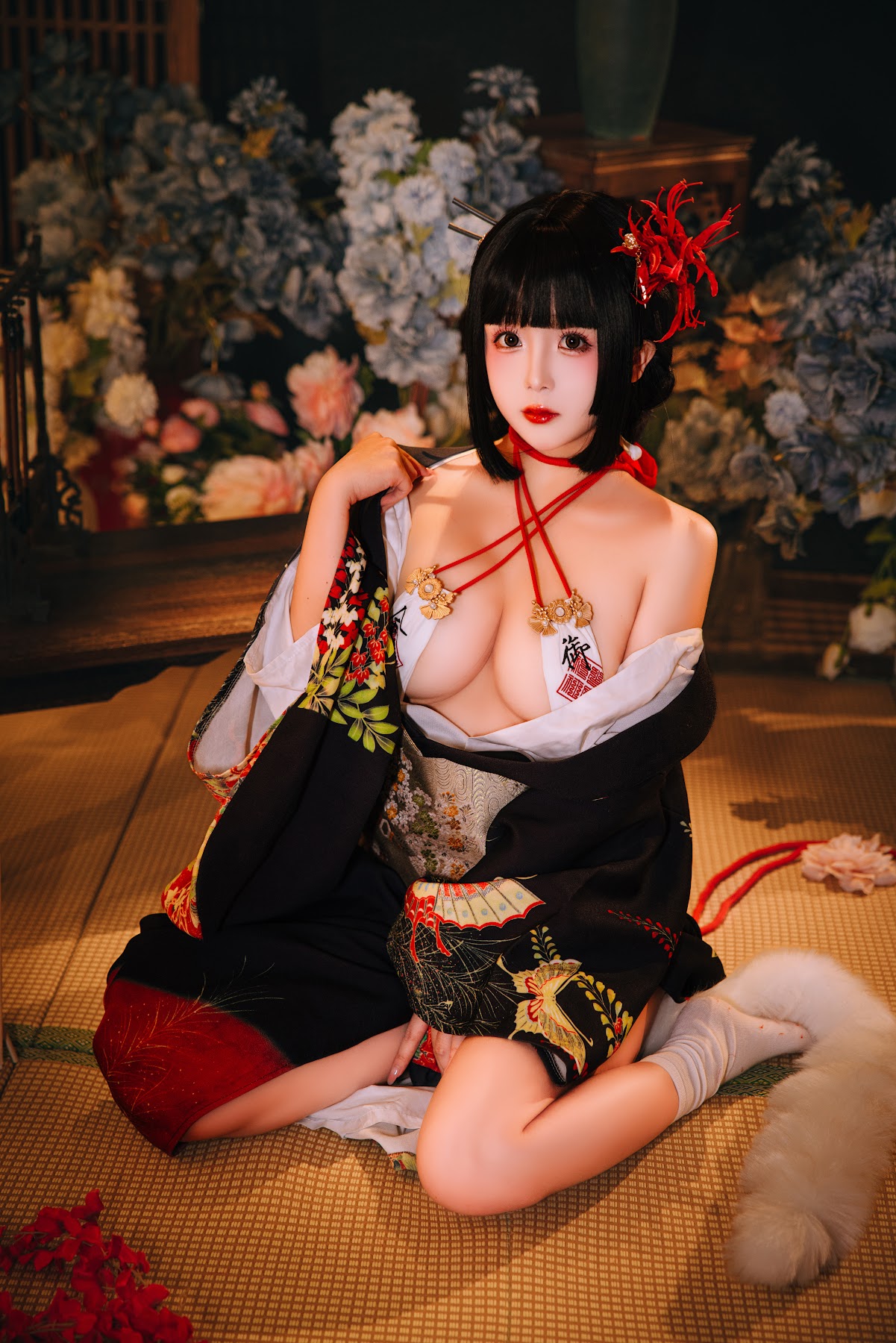 Coser@日奈娇 – 花魁狐妖 - P56