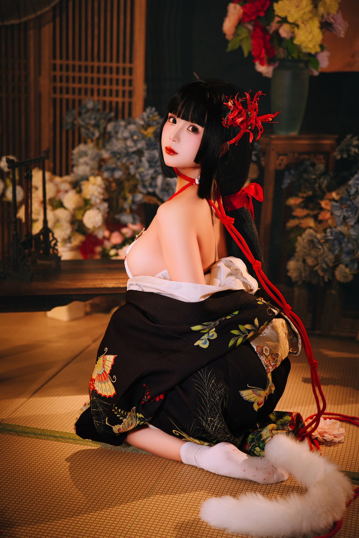 Coser@日奈娇 – 花魁狐妖 - P57