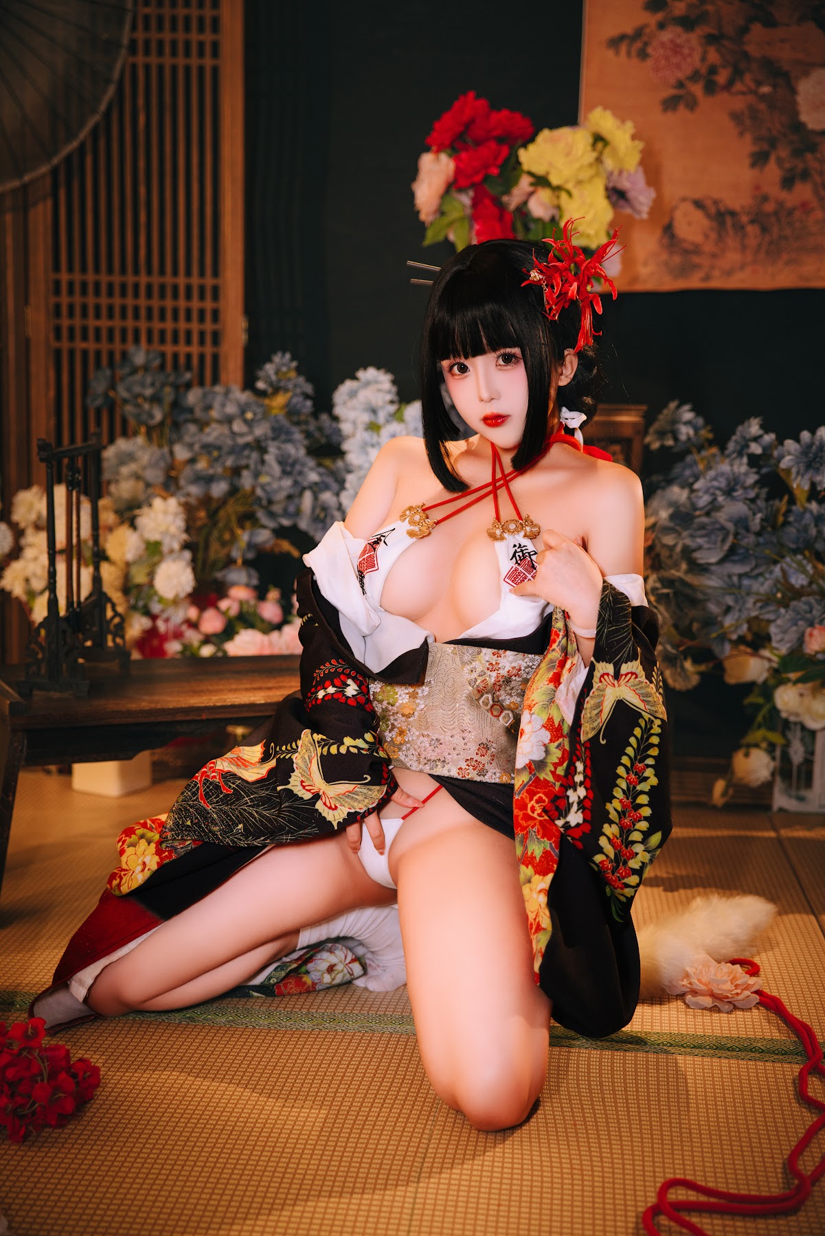 Coser@日奈娇 – 花魁狐妖 - P60